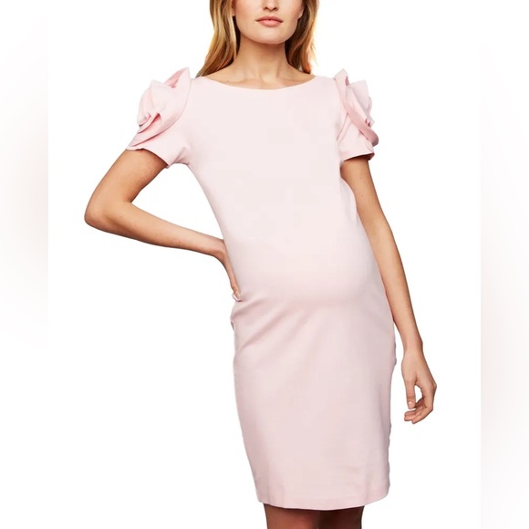 Pietro Brunelli, The Salisburgo Dress, Pink Maternity Dress, Size Medium - Picture 1 of 5